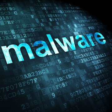 computer malware removal malware sign blue binary code background